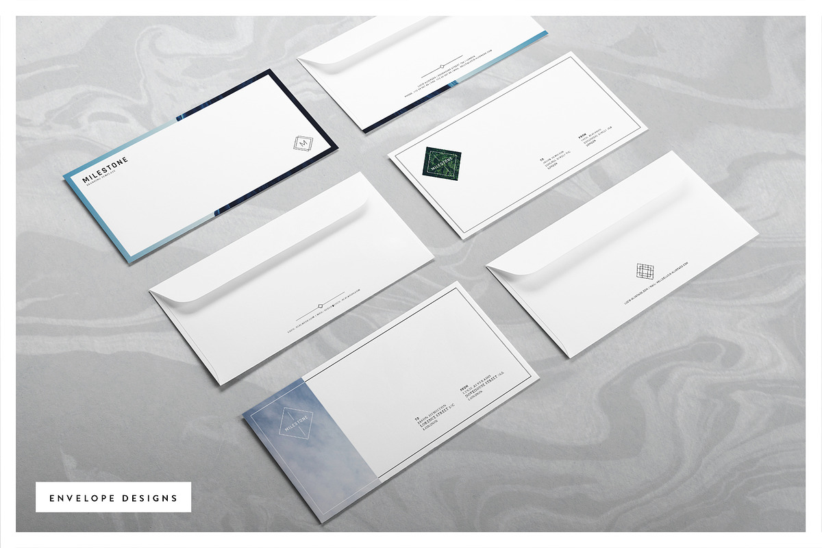 MILESTONE Stationery Collection, a Stationery Template by Ruby&Heart Studio (Photo 8 of 14)