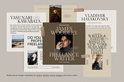 Writers Social Media Pack + Stories, a Social Media Template by September 5th (Thumbnail 5 of 22)