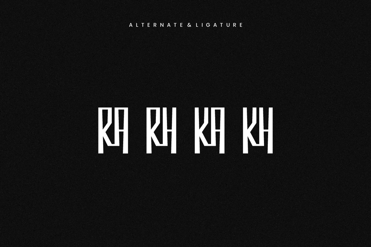 Ranyoka - Tall Condensed Font, a Sans Serif Font by QR Design Studio (Photo 6 of 7)