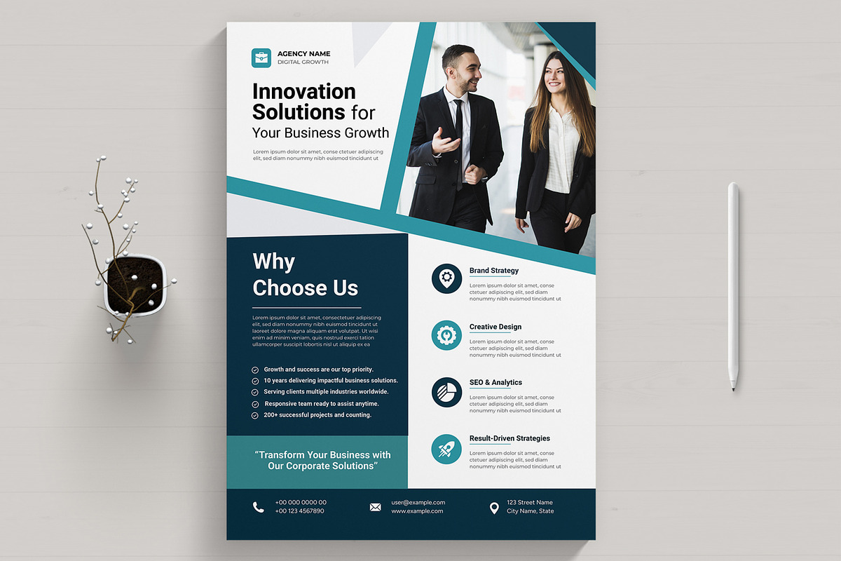 Creative Business Flyer Template