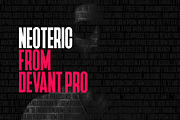 Devant Neoteric Pro Modern Font, a Sans Serif Font by Webhance Studio (Thumbnail 1 of 6)