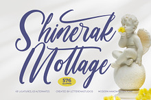 Shinerak Mottage Modern Handwritten