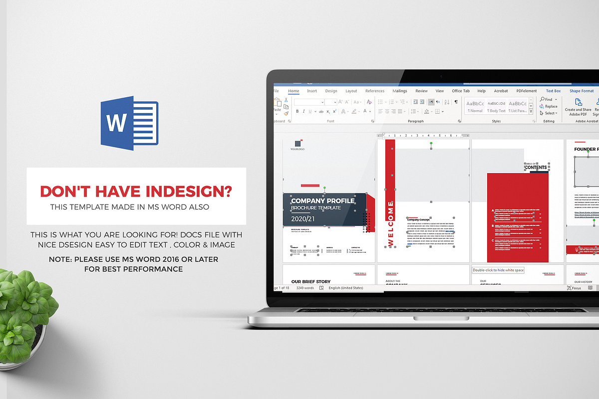 Corporate Profile, CANVA, DOCX, PPT, a Brochure Template by Template Zone (Photo 10 of 10)