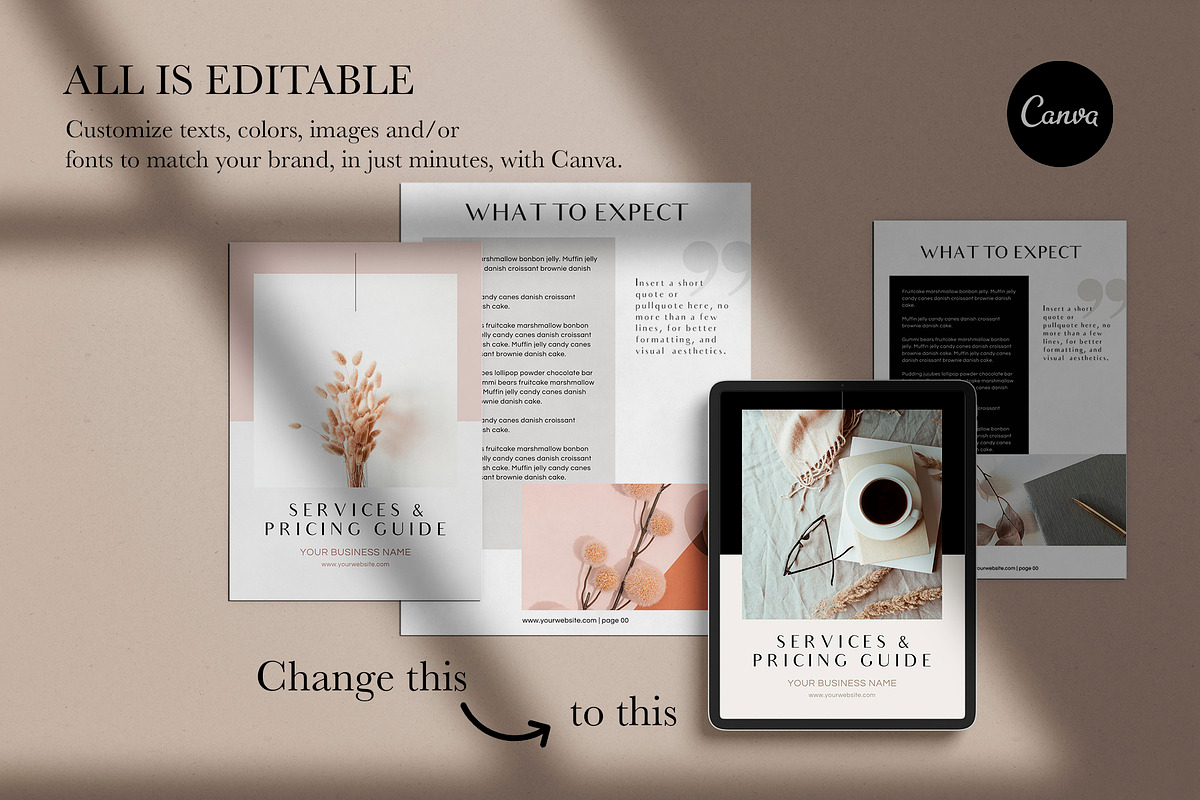 Services & Pricing Template | JANE, a Brochure Template by Studio Next (Photo 13 of 14)