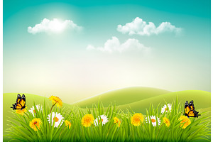 Spring Nature Landscape