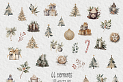 Cozy Christmas Clipart, an Object Graphic by Papaya (Thumbnail 5 of 8)