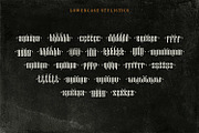 Black Cameo - With Bonus Ornaments, a Blackletter Font by creativemedialab (Thumbnail 6 of 8)