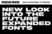Rekind Expanded Font, a Sans Serif Font by Multype Studio (Thumbnail 4 of 14)