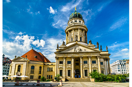 French Cathedral in Berlin, Germany, an Architecture Photo by Leonid Andronov