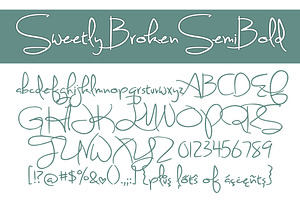 Sweetly Broken Semibold