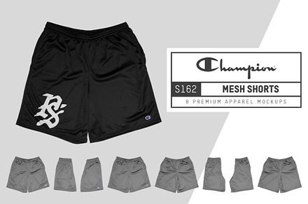 Mesh shorts digital assets for download designed to impress