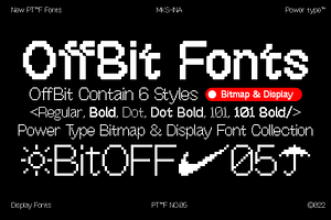 OffBit Font Collections