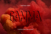 Bullseye shadowed font in 3 versions, a Serif Font by Vintage Font Lab (Thumbnail 6 of 9)