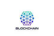 Abstract Brain Blockchain Logo, a Branding & Logo Template by HueNestify (Thumbnail 1 of 3)