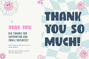 Boyish & Weird, a strange font, a Sans Serif Font by Rachel White Art (Thumbnail 8 of 12)