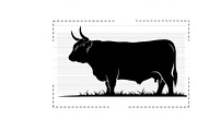 Rustic Highland cow wall art design, an Illustration by Amazin_art (Thumbnail 22 of 40)