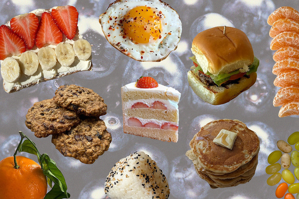 DELICIOUS Food Collage Kit, image size:1200x800