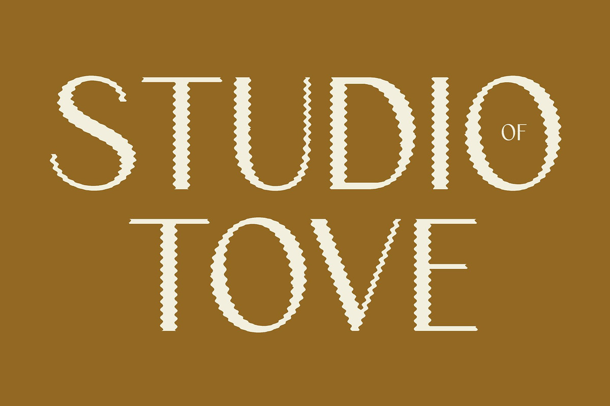 Canpile Distort, a Sans Serif Font by Craft Supply Co. (Photo 4 of 8)