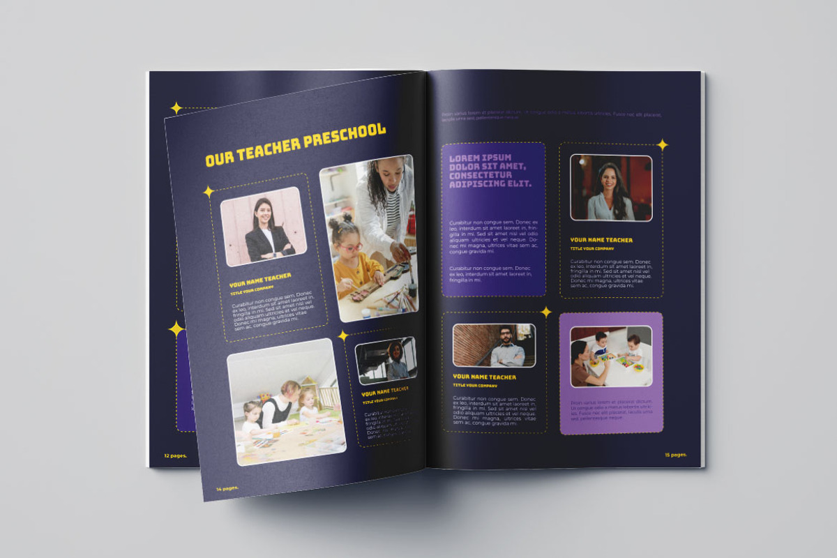 Preschool Brochure Vol.15, a Brochure Template by Bewalrus Studio (Photo 7 of 10)