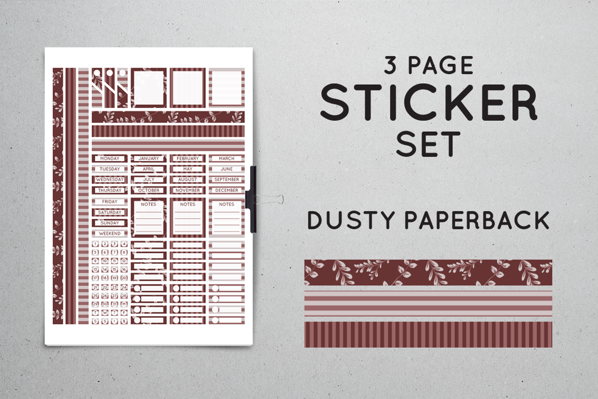 Sticker Set Collection, an Object Graphic by Lacy's Designs (Photo 5 of 8)