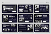 Black Google Slides Template, a Presentation Template by fluffstudio (Thumbnail 2 of 4)