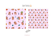 Capybara Halloween Patterns, a Pattern Graphic by Palau (Thumbnail 9 of 9)