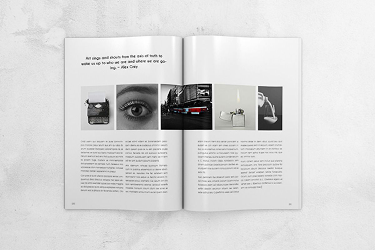Geogrunge Magazine, a Magazine Template by Bookrak Graphic Design (Photo 12 of 13)