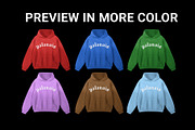 mockup hoodie V2, a Hoody Mockup by yalanois (Thumbnail 3 of 5)
