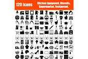 Set of 120 Icons, an Icon by Pavel Vectors