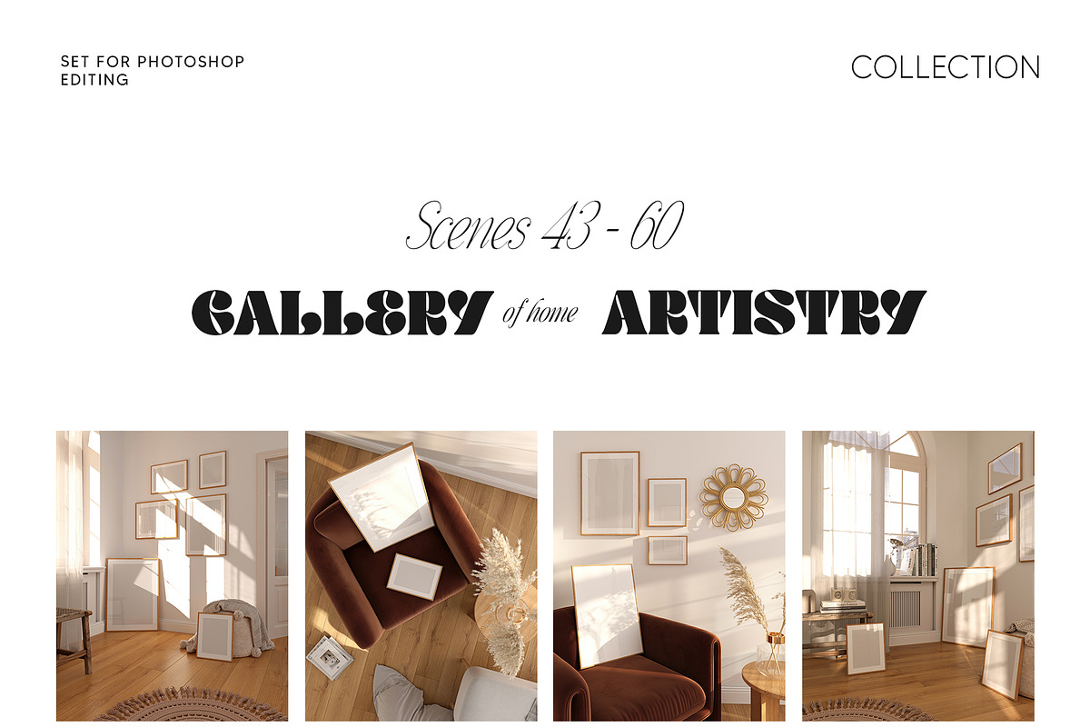 GALLERY ARTISTRY 120 Frames Mockups, a Household Mockup by Muse Mockups (Photo 22 of 27)
