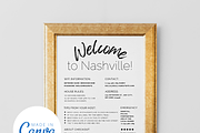 Airbnb Welcome Sign Canva Template, a Poster Template by Story Native (Thumbnail 2 of 4)