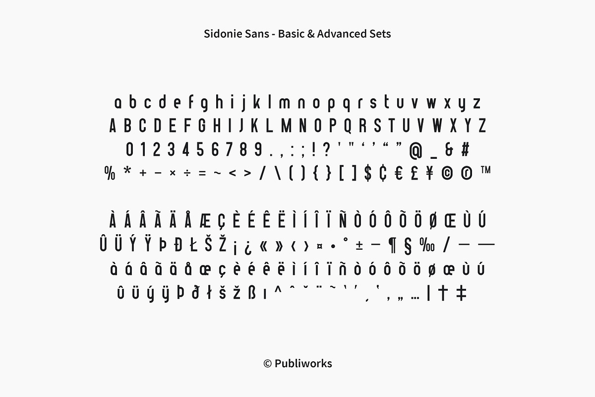Sidonie - Sans & Rounded Font preview 6