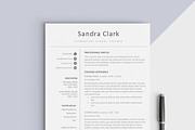 Resume Template, a Resume Template by Comely Design Studio (Thumbnail 1 of 5)