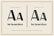 Ferrovane Font: Art Deco Headline, a Serif Font by Build Interactive (Thumbnail 3 of 8)