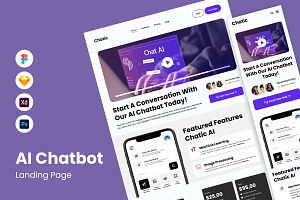 ChatChatic - AI Chatbot Landing Page