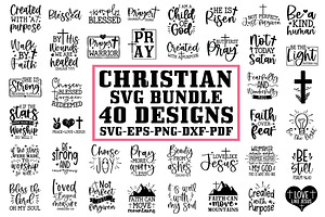 Christian SVG bundle, Scripture SVG, a Graphic by Designer302