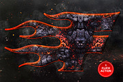 Magma Text Effect Photoshop Action, an Action Add-On by DESIGNAVO (Thumbnail 3 of 9)