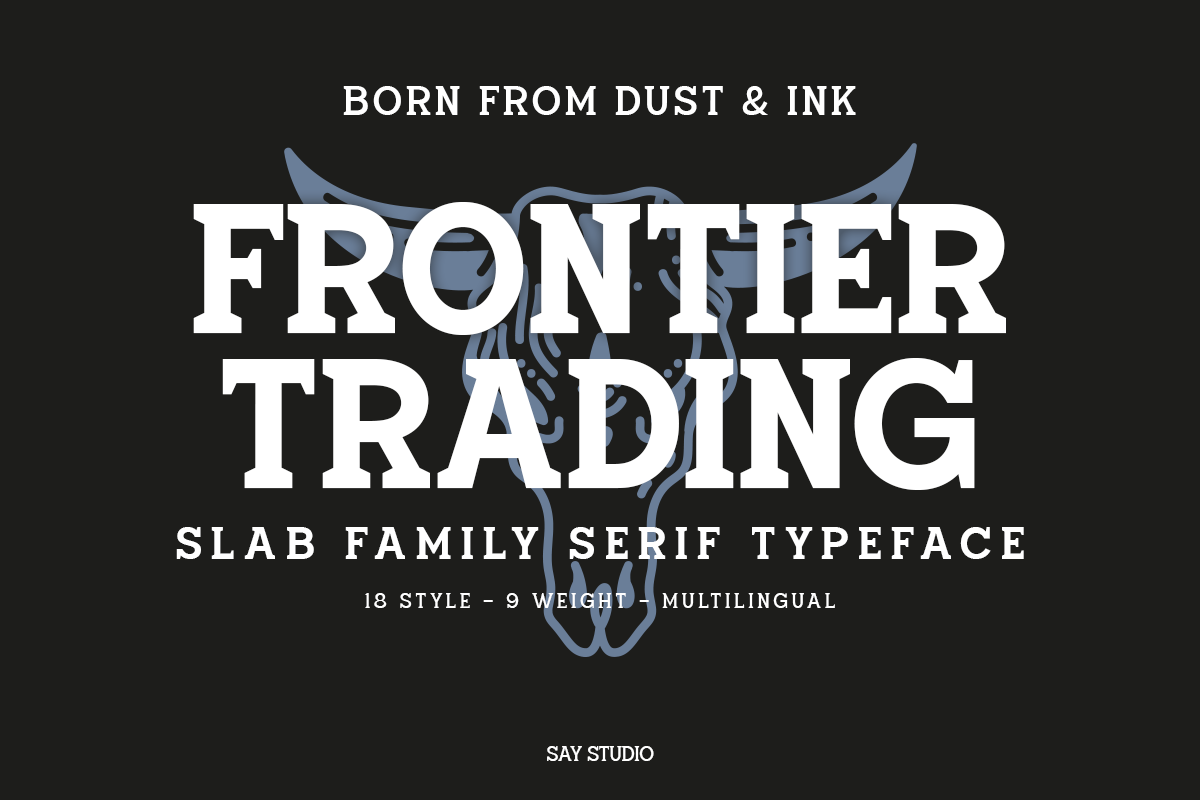 Giproda – Western Family Slab Serif, a Slab Serif Font by Say Studio (Photo 9 of 10)