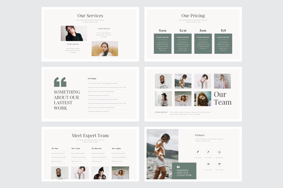 NEVADA - Powerpoint Template, a Presentation Template by Shafura