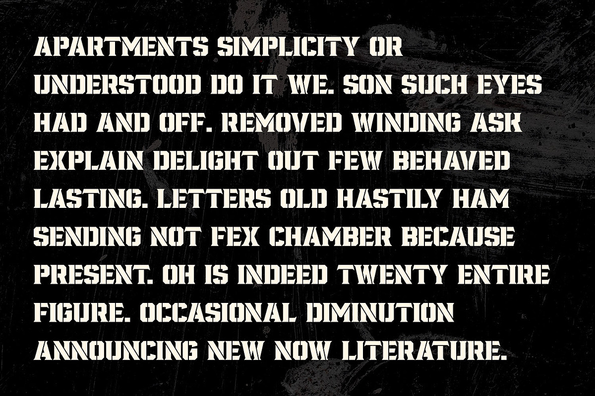 Fortuner - Stencil Font, a Serif Font by Variatype (Photo 2 of 9)
