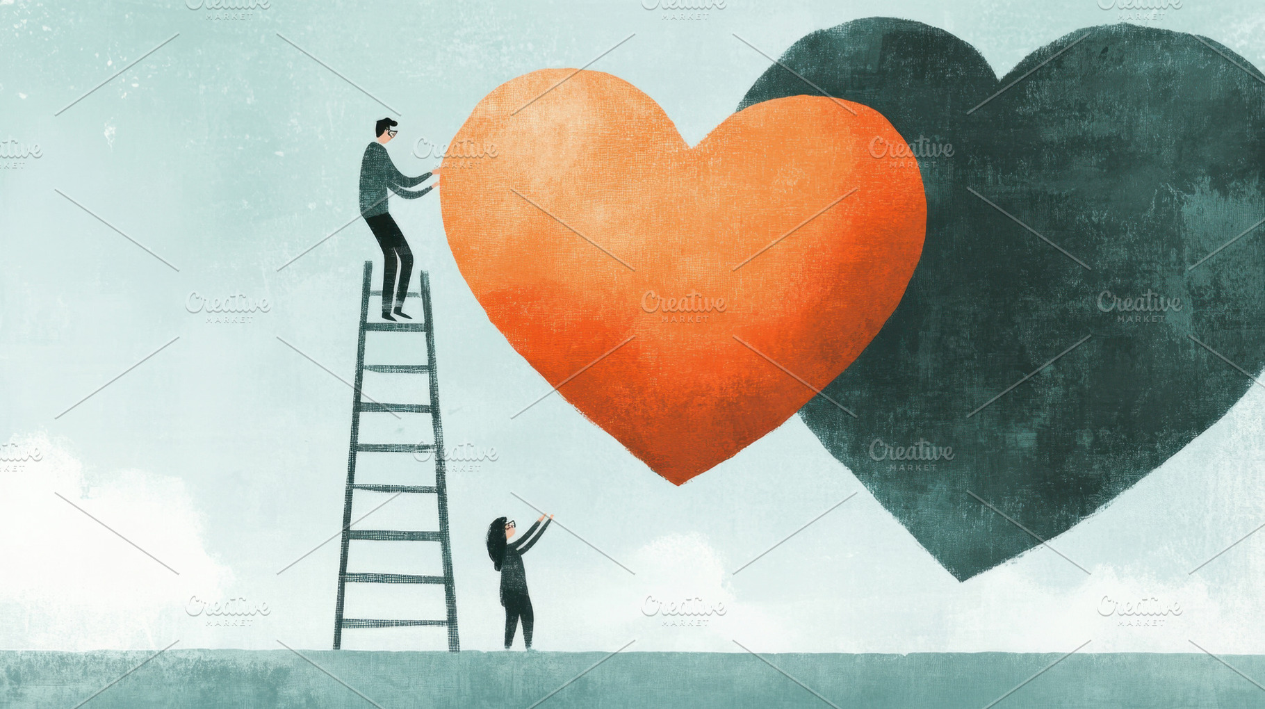 Heartfelt support connection, a Photo by Beautiful things