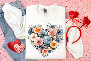 Watercolor Boho Valentines Day, an Illustration by Canvas Craft (Thumbnail 3 of 5)