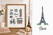 Parisian Moments Illustrations, an Object Illustration by Redchocolate (Thumbnail 4 of 8)