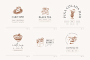 Food & Drinks Logo Kit, a Branding & Logo Template by iStar Design (Thumbnail 20 of 27)