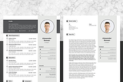 Cover Letter & Resume Template, a Resume Template by Hito Graphic (Thumbnail 3 of 8)