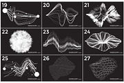 36 technological vector shapes, an Object Graphic by Vanzyst (Thumbnail 4 of 5)
