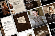 Chocolate Social Media Templates, a Social Media Template by JOA CREATIVE LAB (Thumbnail 1 of 4)