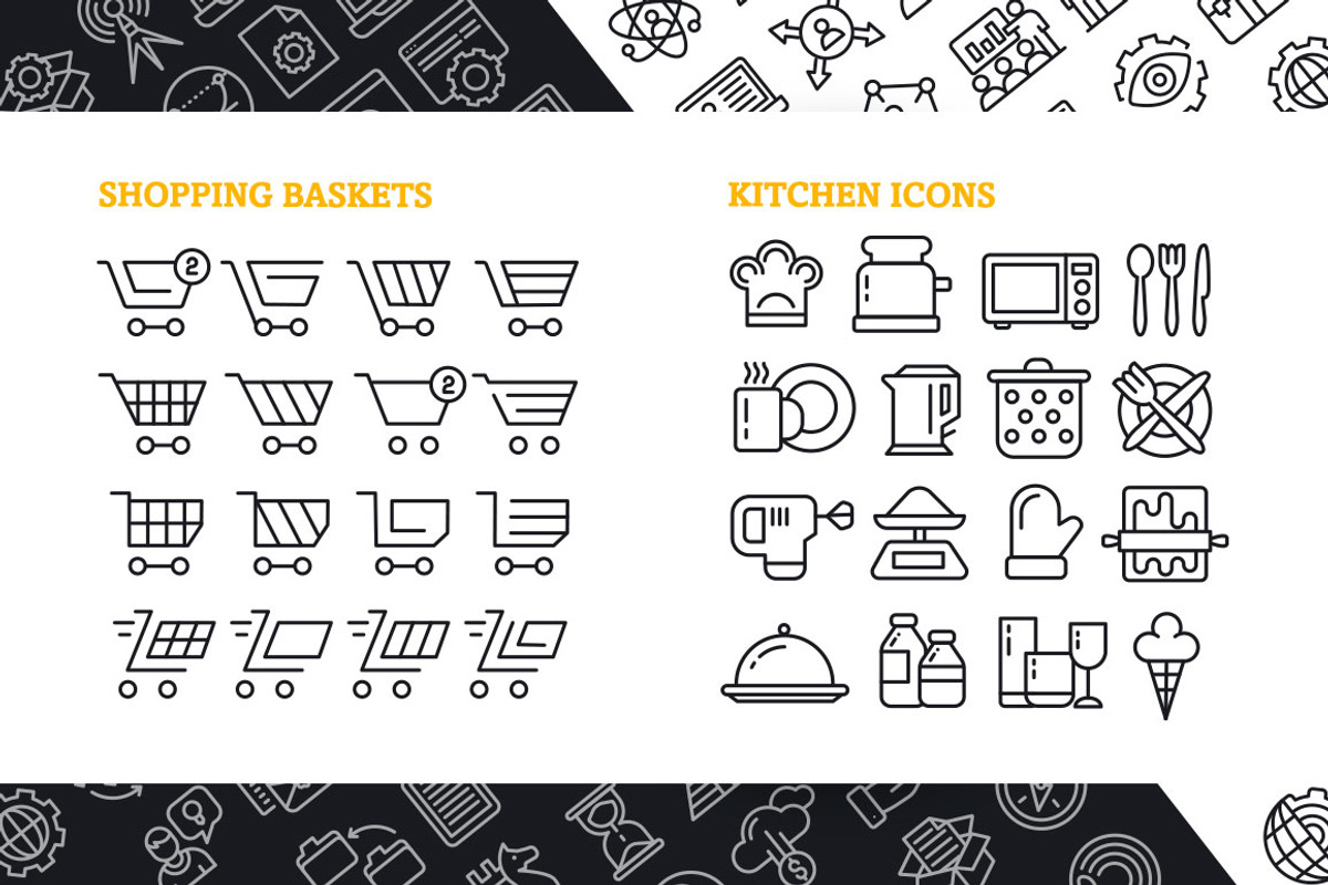 Collection Lines Icons (430+), an Outline Icon by ToozDesign (Photo 9 of 18)