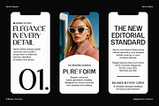Gerino - Modern Editorial Duo, a Sans Serif Font by Valentino Vergan (Thumbnail 9 of 14)
