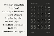 Owning Sans, a Sans Serif Font by Dora Typefoundry (Thumbnail 2 of 10)